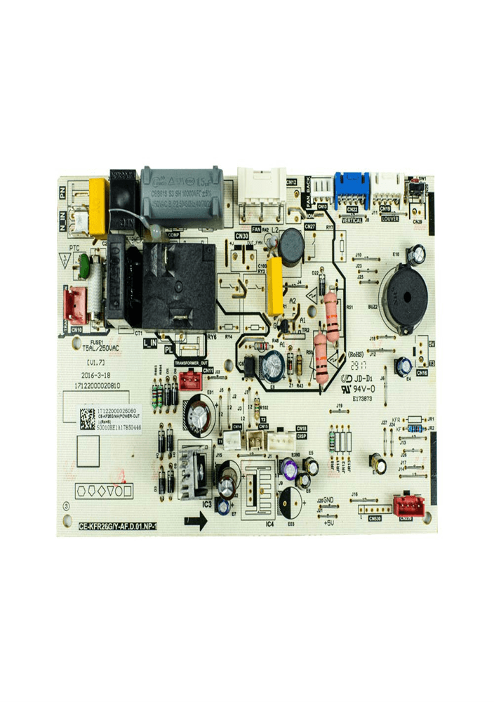 Placa De Controle Midea 17122000026061