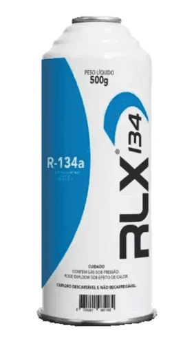 Gas R134a Refil Geladeira/ Ar-condicionado Automotivo 500gr