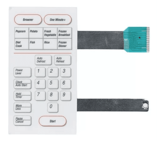 Membrana Teclado Microondas Samsung Mw 6920/ Mg6920 C/doura