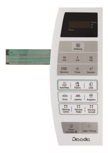 Membrana Micro-ondas Compatível Com Panasonic Nn-st 254w